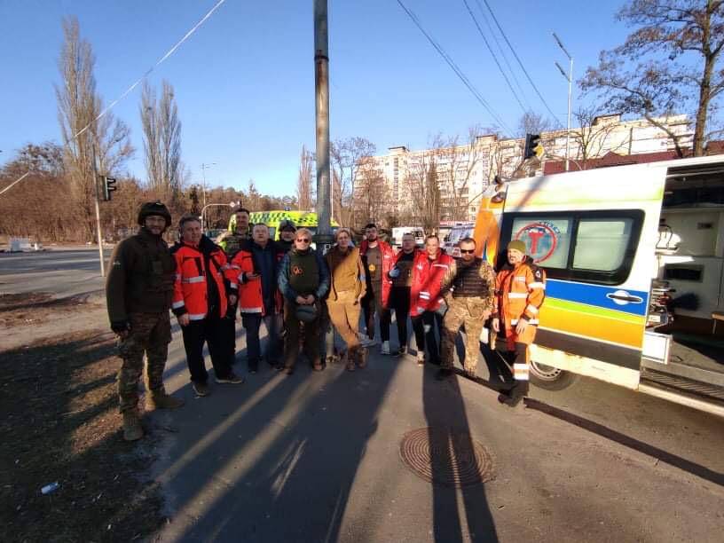 Тетяна Сушко після чергувань на своїй роботі відправилась на допомогу в Ірпінь рятувати поранених людей