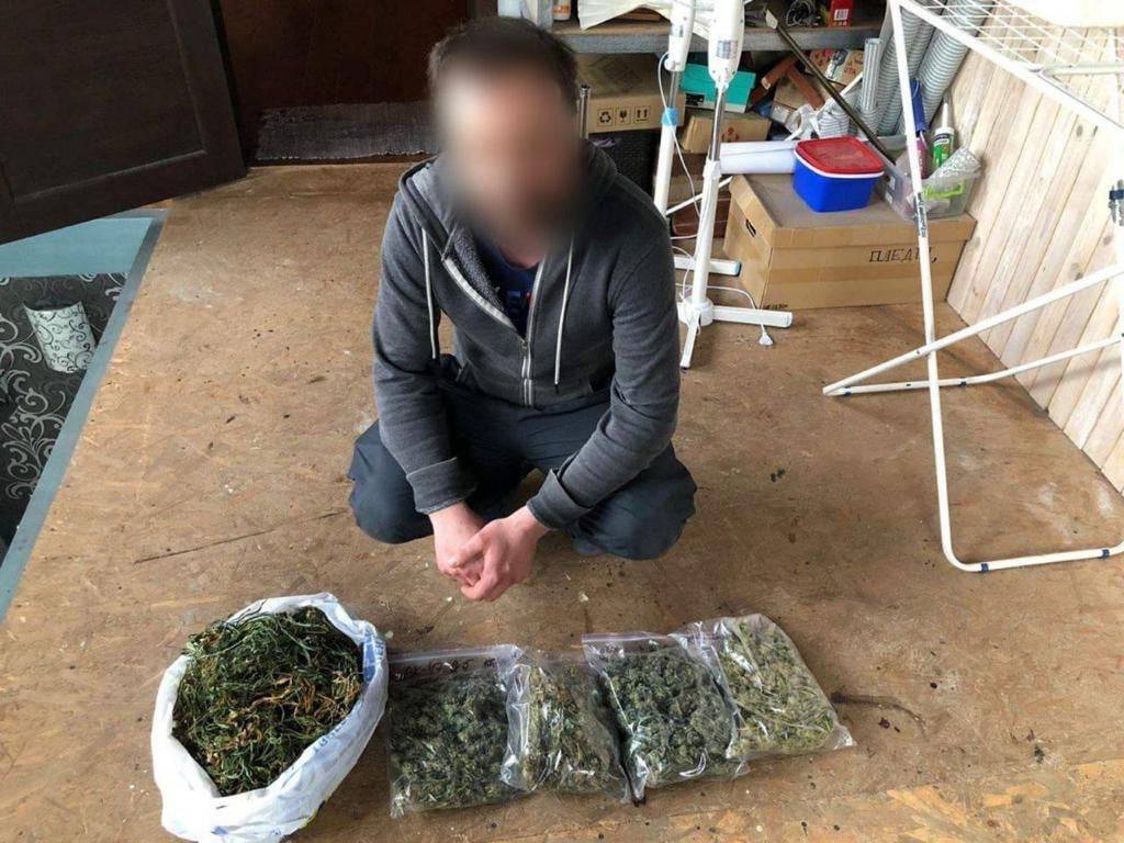 у Борисполі 37 річний чоловік зберігав канабіс