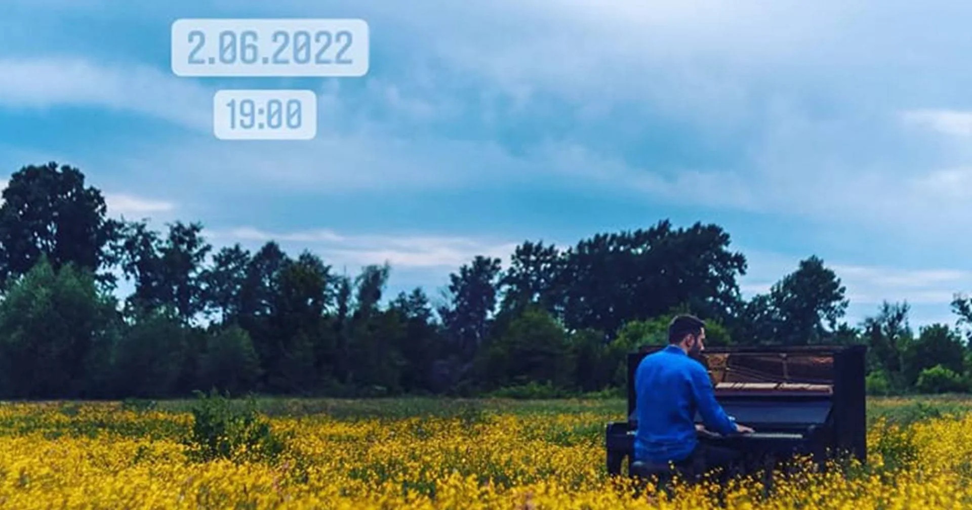 Піаніст Ігор Янчук анонсував живий фортепіанний концерт серед поля – коли та де він відбудеться?