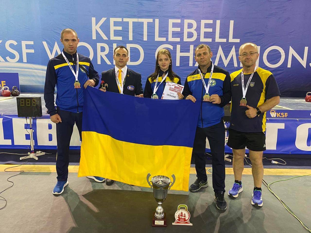 Результати України у чемпіонаті світу з гирьового спорту — загальнокомандне друге місце