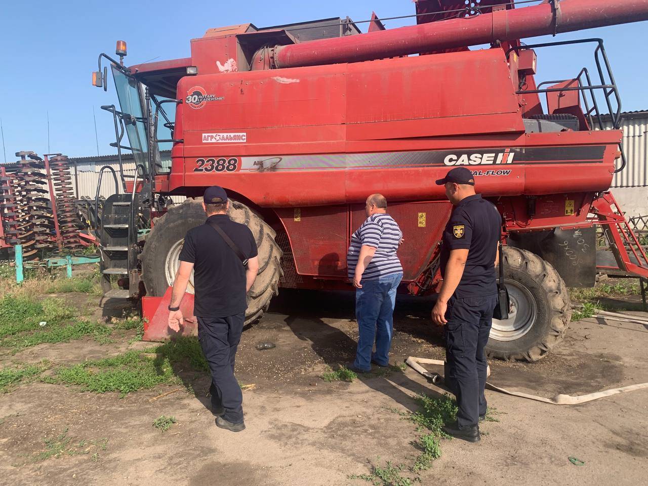 Безпека понад усе: працівники ДСНС провели рейд під час жнивної кампанії