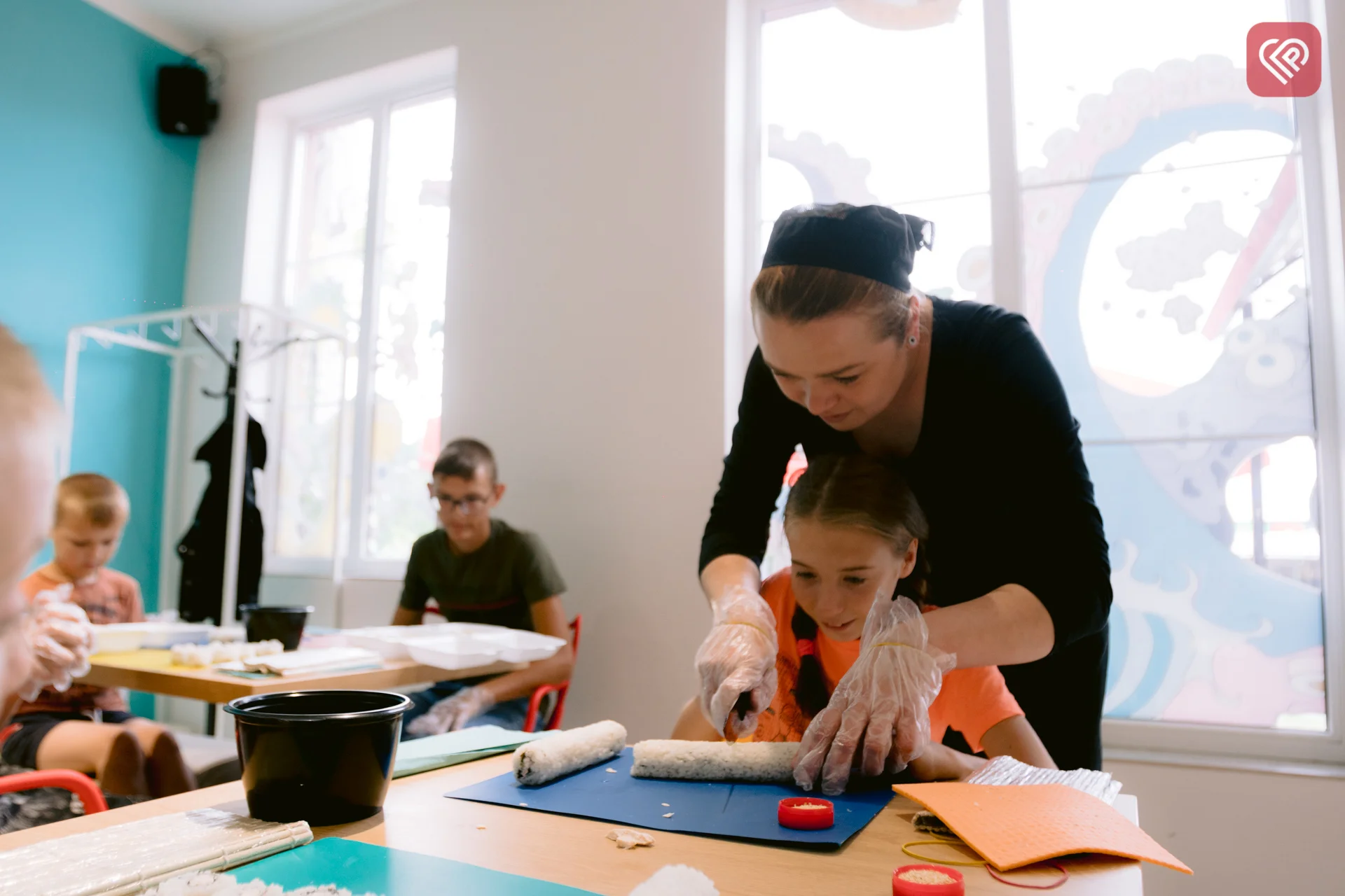 СушиWOK у Переяславі провів безкоштовний майстер-клас для дітей вразливих категорій