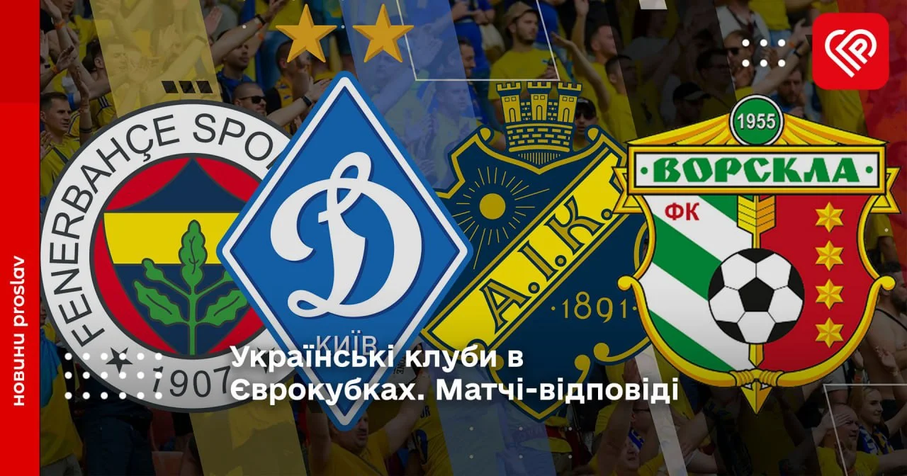 Українські клуби в Єврокубках. Матчі-відповіді