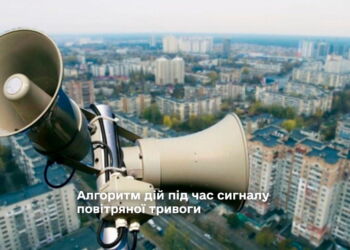 Алгоритм дій під час сигналу повітряної тривоги