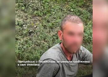 Поліцейські з Переяслава затримали грабіжника в селі Улянівка