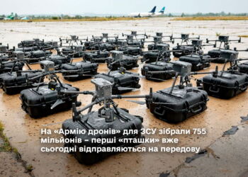 На «Армію дронів» для ЗСУ зібрали 755 мільйонів – перші «пташки» вже сьогодні відправляються на передову