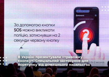 В Україні презентували «тривожну кнопку». Спеціальний застосунок для порятунку від домашнього насильства
