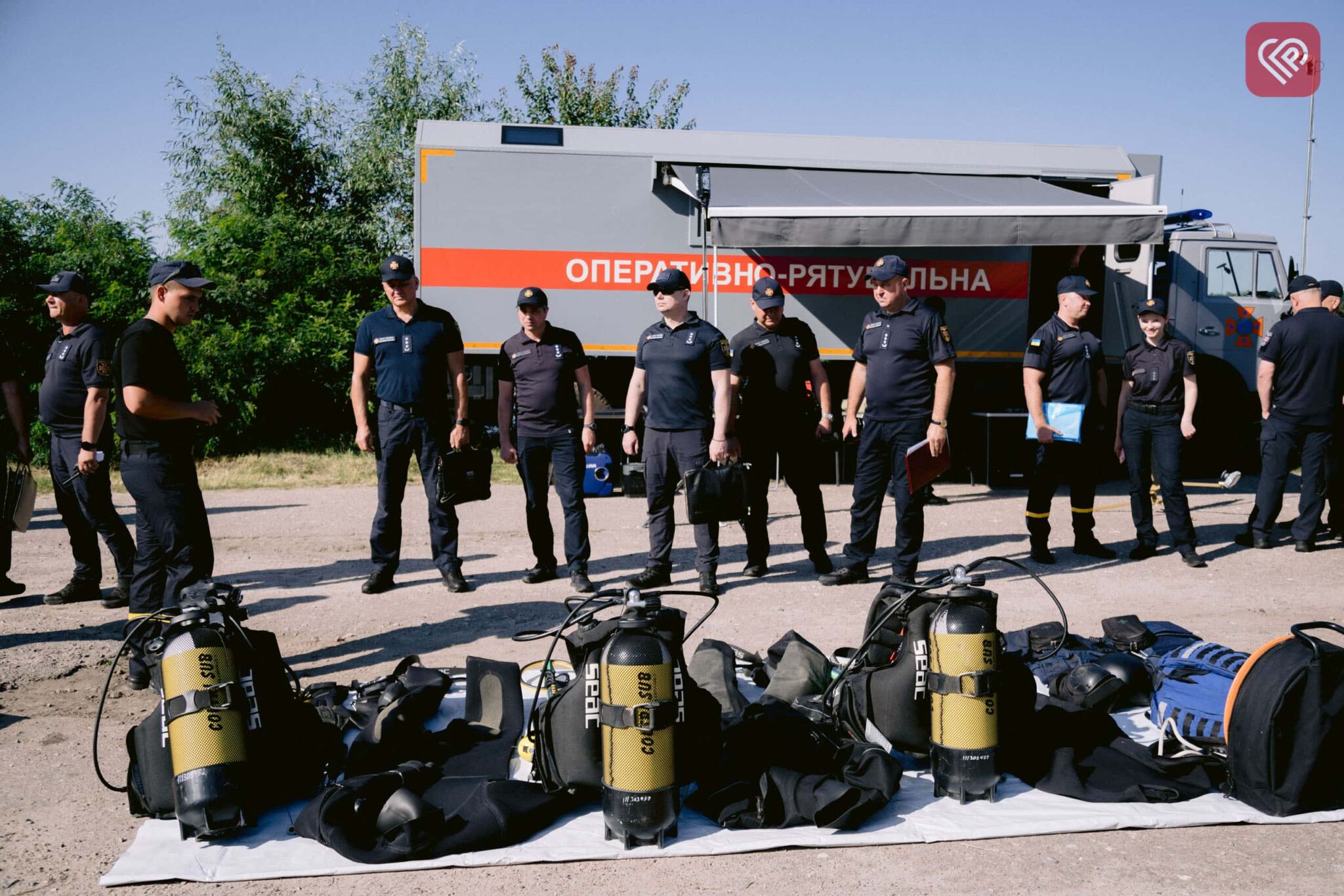 Нова техніка та підводне розмінування - підрозділи ДСНС продемонстрували свої можливості