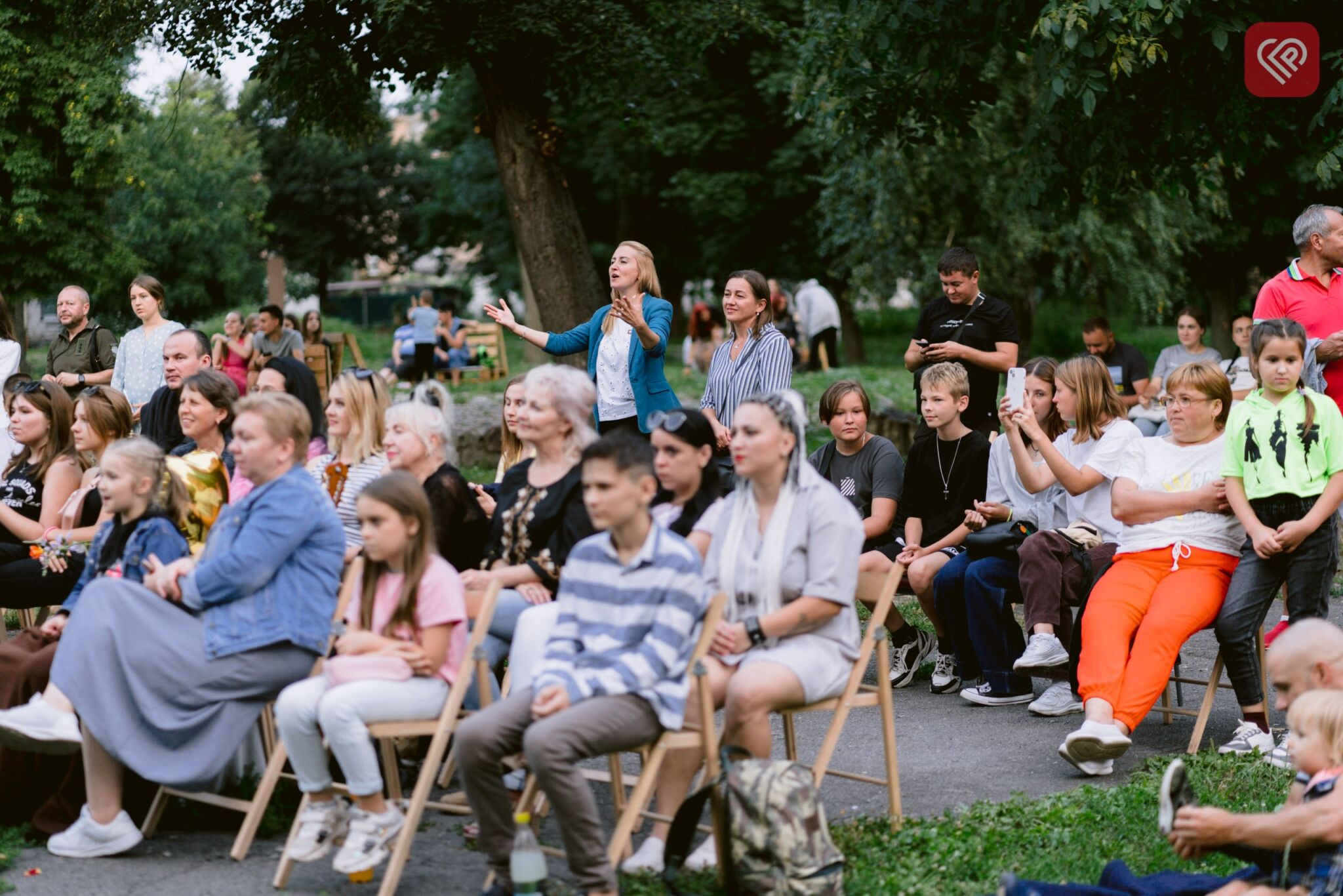 У парку Шевченка відбувся “вільний мікрофон”