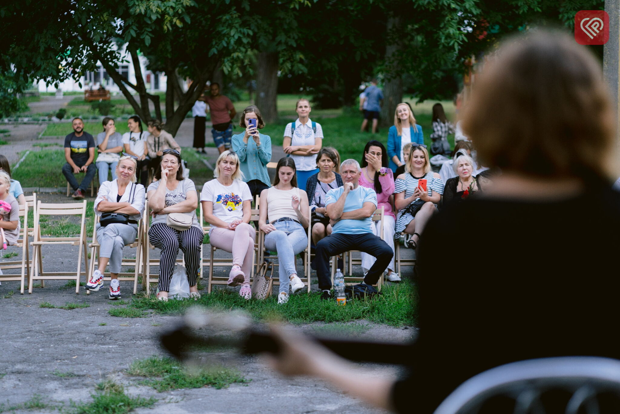 У парку Шевченка відбувся “вільний мікрофон”