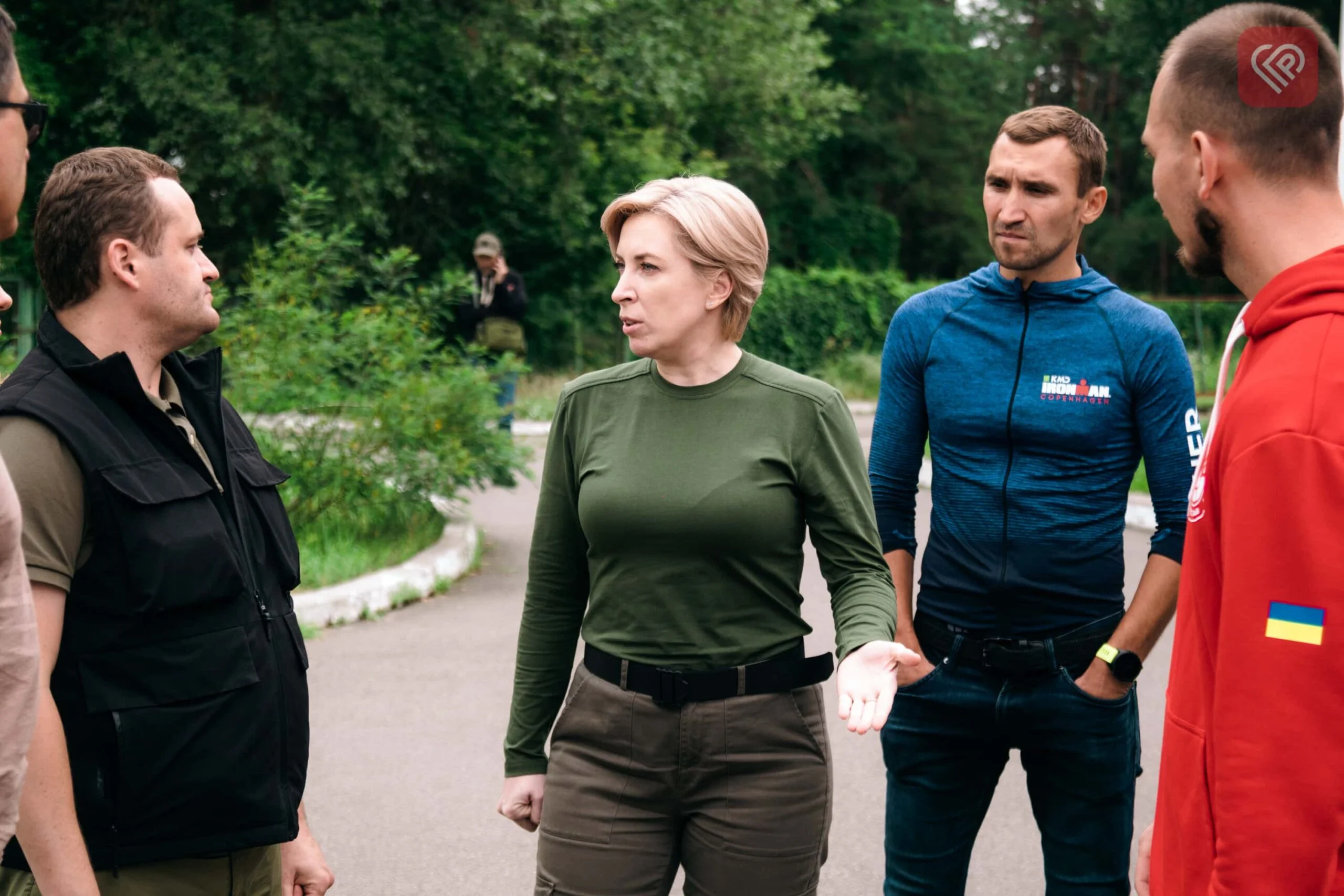 на Переяславщину завітала віцепрем'єр-міністерка - міністерка з питань реінтеграції тимчасово окупованих територій України Ірина Верещук та голова Київської військової обласної адміністрації Олексій Кулеба