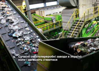 Сучасні сміттєпереробні заводи в Україні: коли і де мають з’явитися