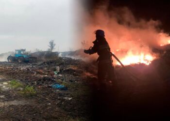 Ліквідація пожеж на Переяславщині. Звіт від ДСНС (фото та відео)