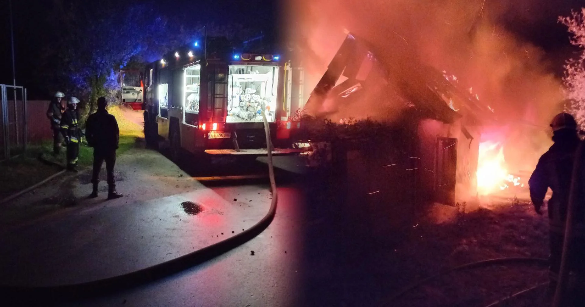 Минулі вихідні були насиченими для Переяславських пожежників. Горіли господарчі будівлі в Пологих Яненках та Ковалині (фото та відео з місця подій)