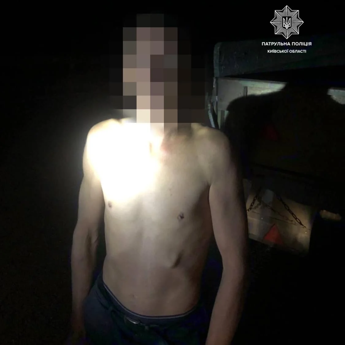 інспектори зупинили трактор МТЗ-82 на 87 км автодороги Київ–Харків