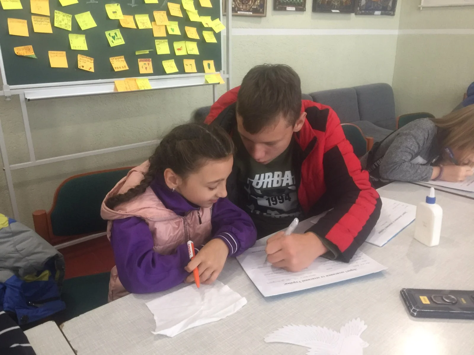 У Всесвітній День миру діти з Переяславської громади подякували військовим за захист Батьківщини