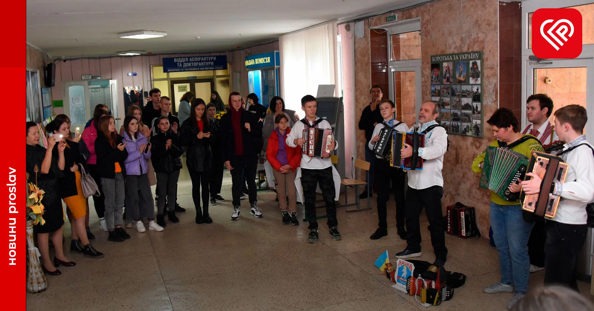 Творчість що допомагає захисникам: в університеті провели мистецьку акцію «Разом до перемоги»