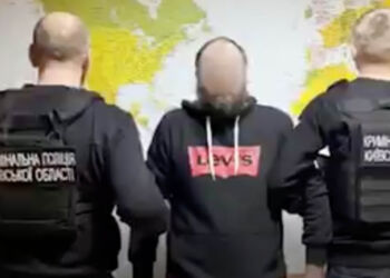 На Бориспільщині правоохоронці затримали крадія (відео)