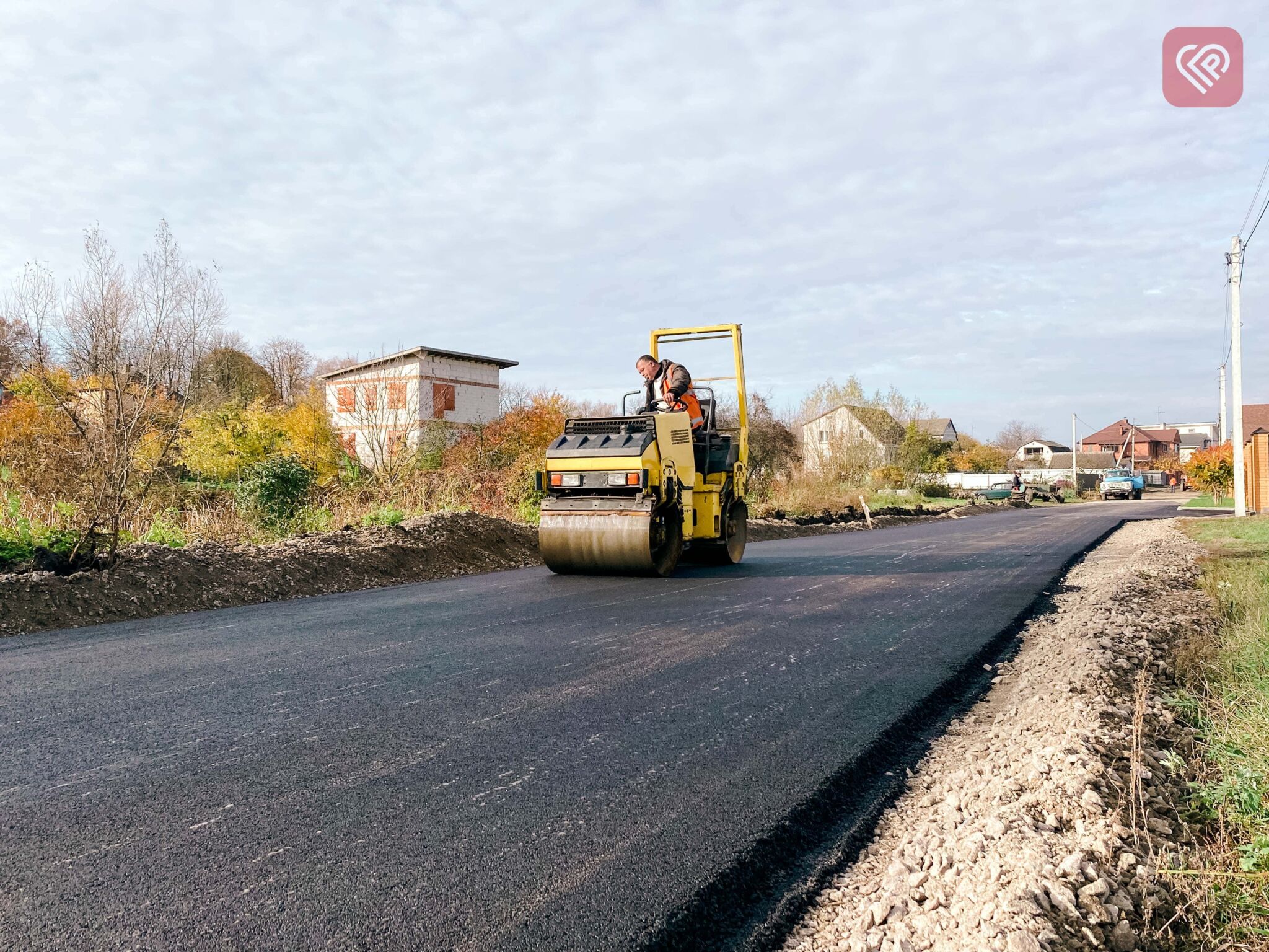 У Переяславі розпочали асфальтування вулиці Івана Сулими (відео)