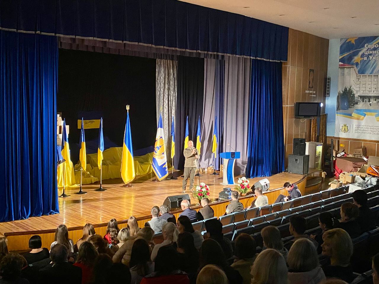 начальник Бориспільської районної військової адміністрації Руслан Дяченко