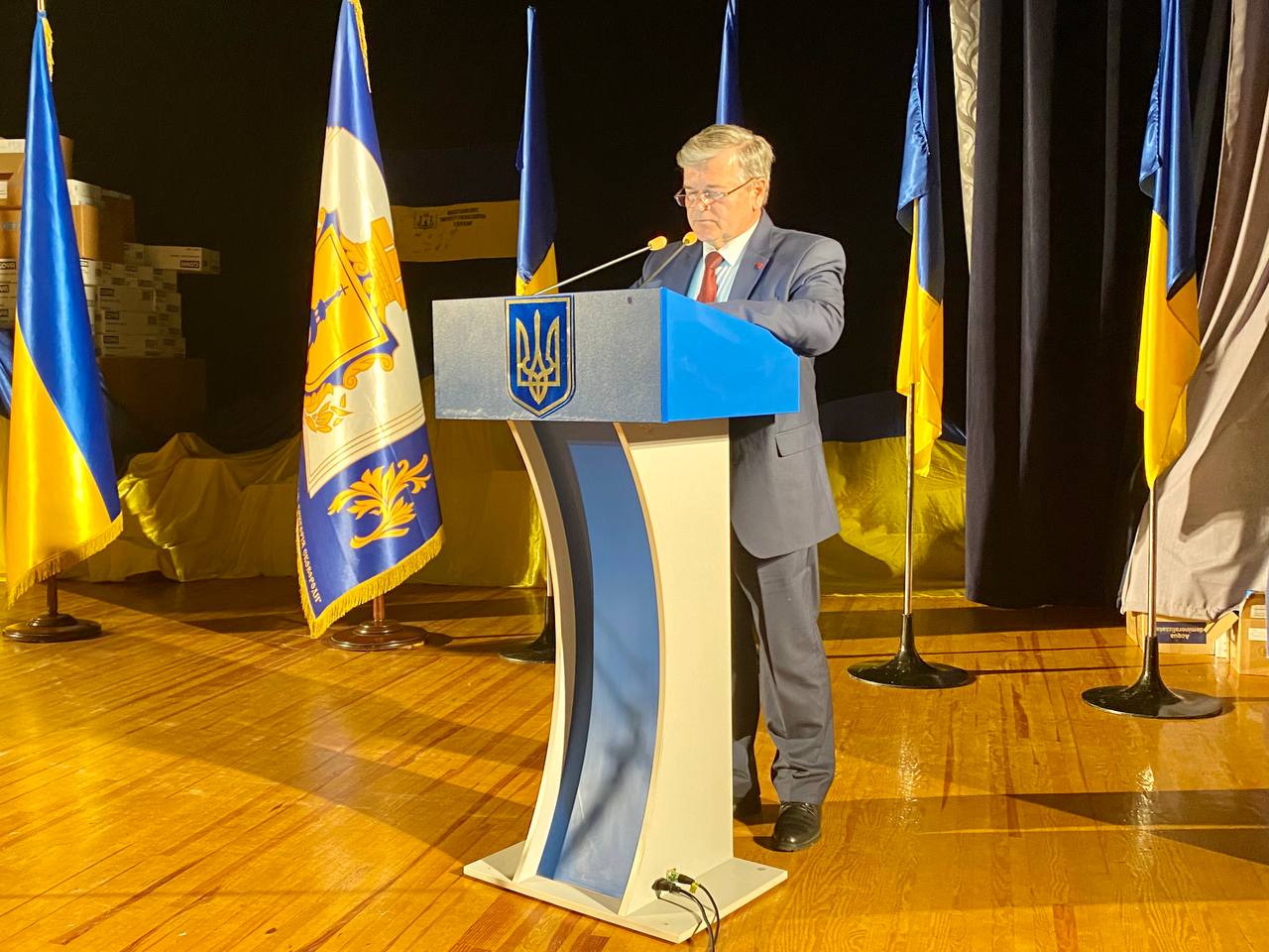 голова Вченої ради університету Віктор Петрович Коцур