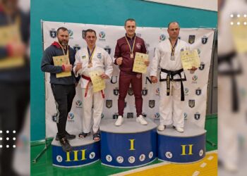 Керівник місцевого СК «Тайфун» Микола Швиденко завоював 2 «срібла» на Кубку України з Таеквон-до