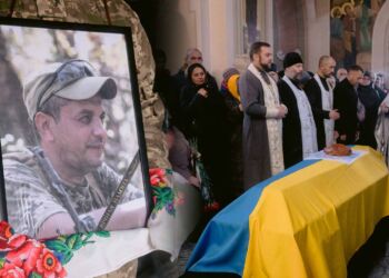 У Переяславі та Пристромах попрощалися з Олександром Мисаном – воїном, який загинув ще наприкінці вересня