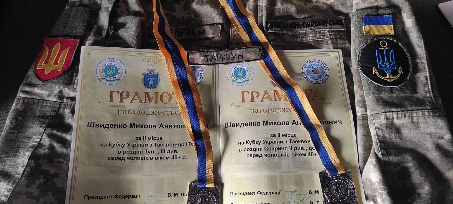 Керівник Переяславського СК «Тайфун» Микола Швиденко завоював 2 «срібла» на Кубку України з Таеквон-до