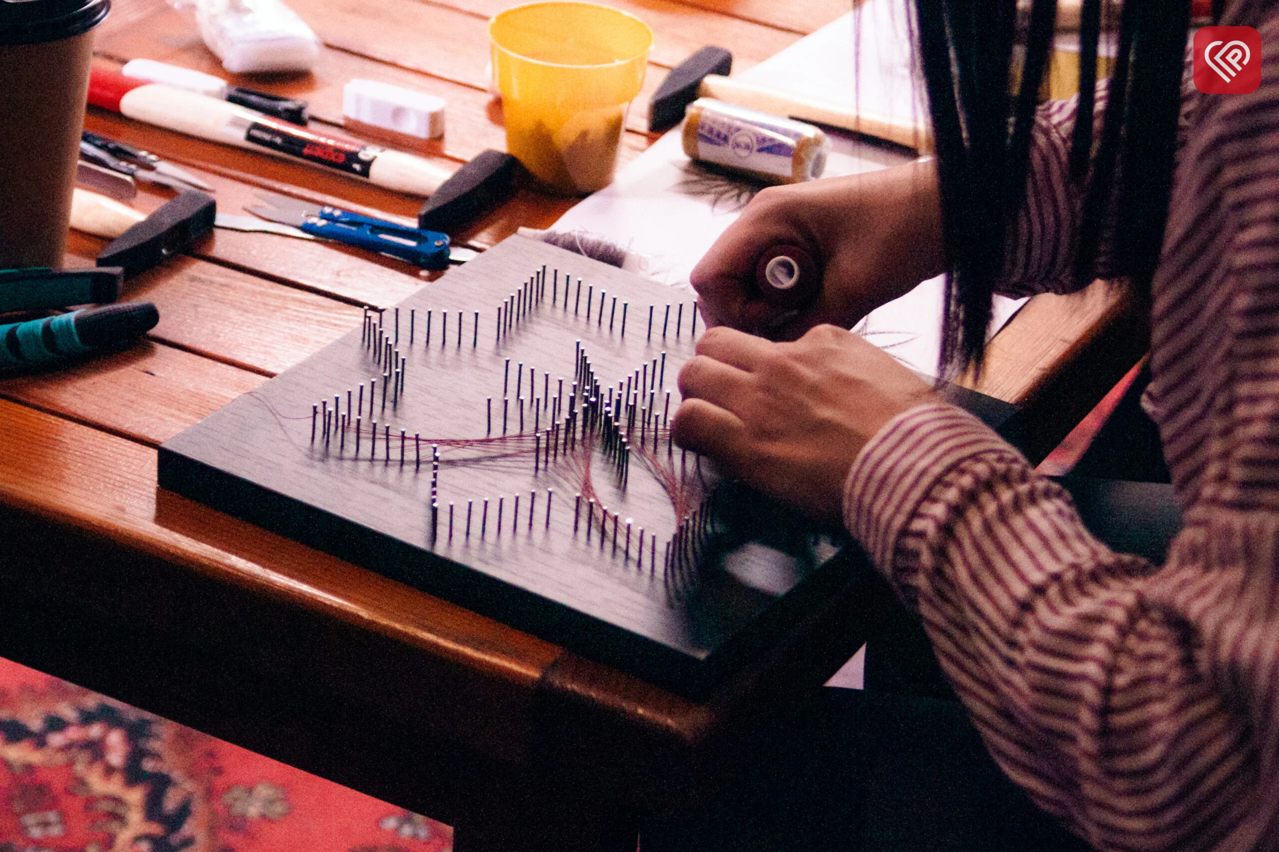 У Переяславі відбулися майстер-клас зі стрінг-арту та вечір відкритого мікрофону – фоторепортаж ProSlav