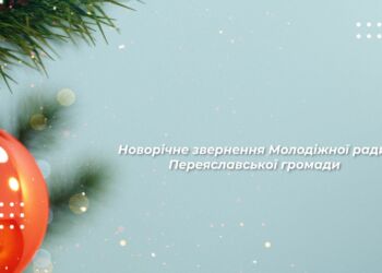 Молодіжна рада Переяславської МТГ від щирого серця вітає всіх українців з Новим роком та різдвяними святами!