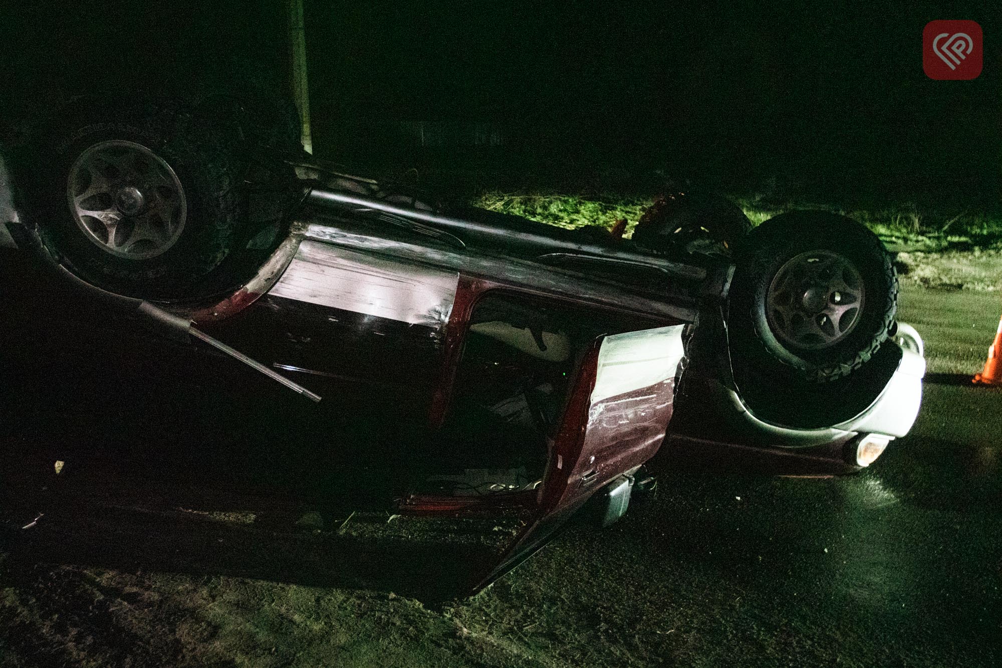 ДТП у Переяславі: один автомобіль перекинувся на дах