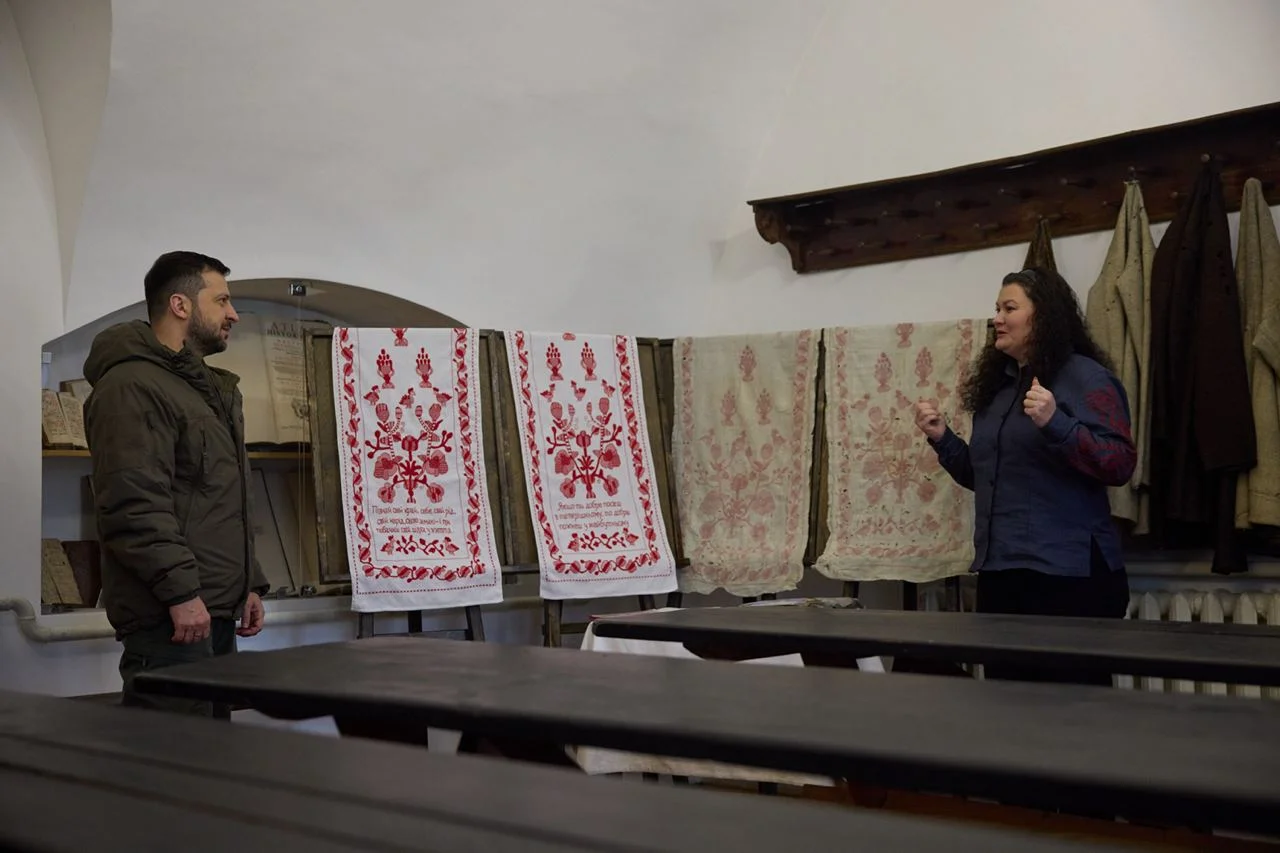 Зеленський відвідав меморіальний музей Григорія Сковороди у Переяславі