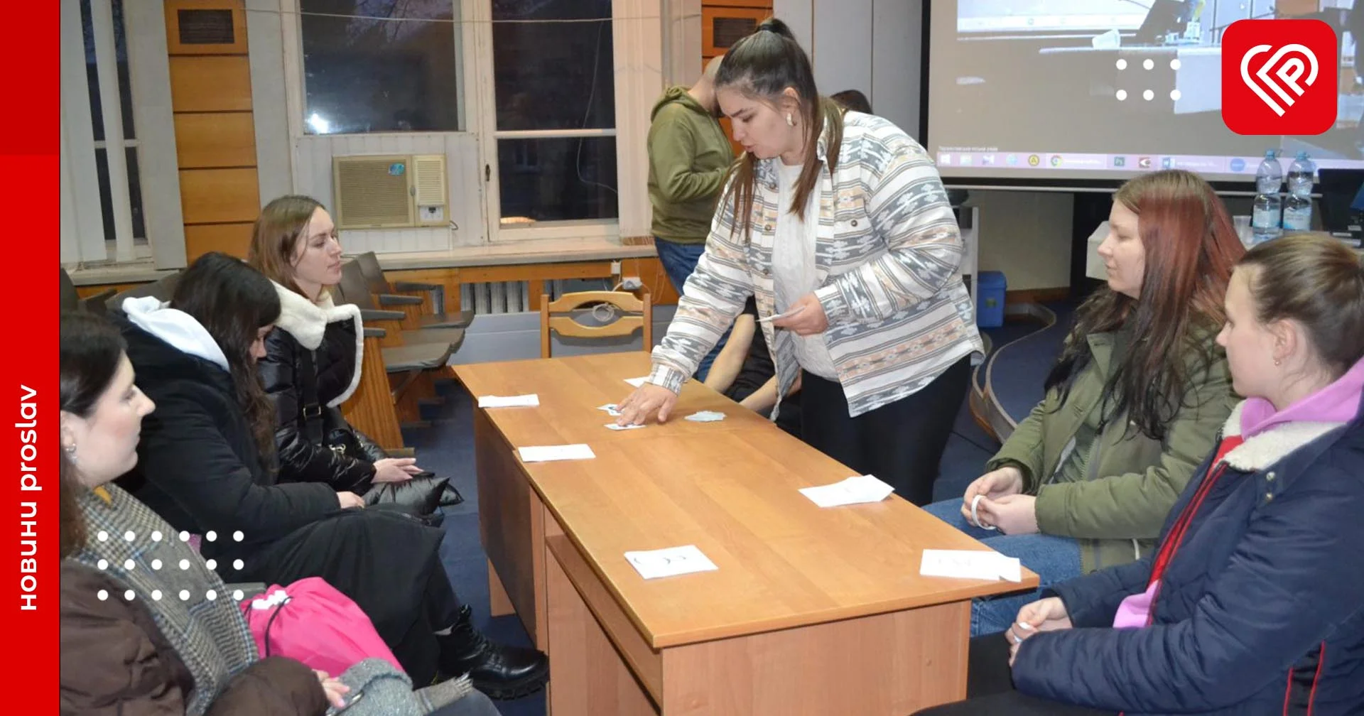 Грали в «Мафію» та говорили про актуальне: у Переяславі відбулася зустріч з молоддю з числа ВПО