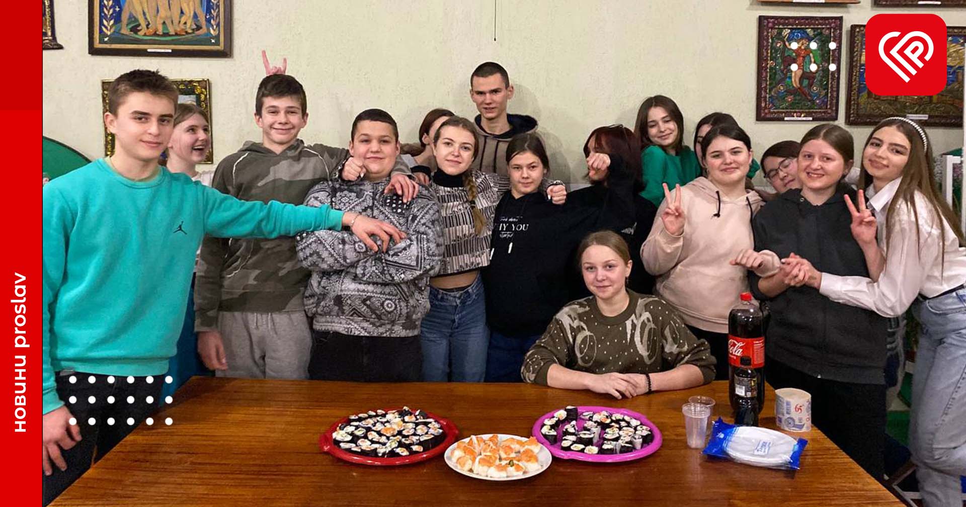 У Переяславському БХТ для дітей провели майстер-клас із виготовлення суші та ролів