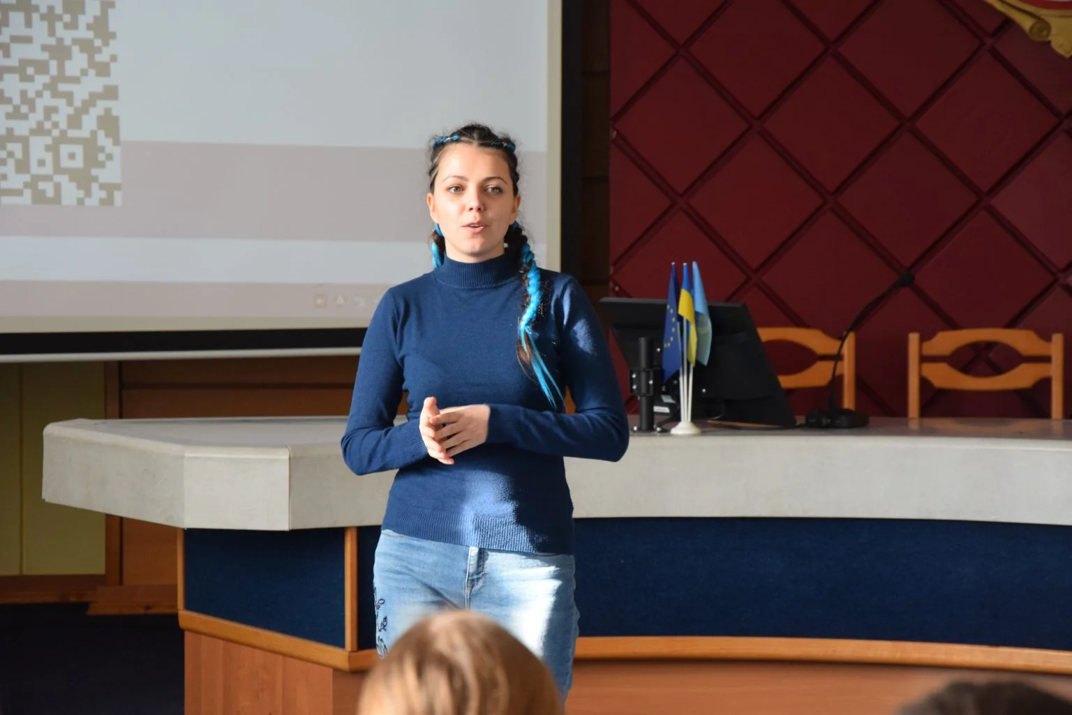 голова Молодіжної ради Переяславської міської територіальної громади Анна Сахно