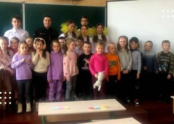 Рятувальники Бориспільського району провели урок безпеки для першокласників Переяславської гімназії