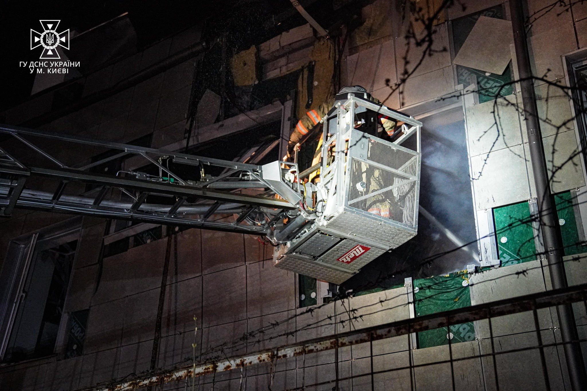 Пожежа в Святошинському районі столиці