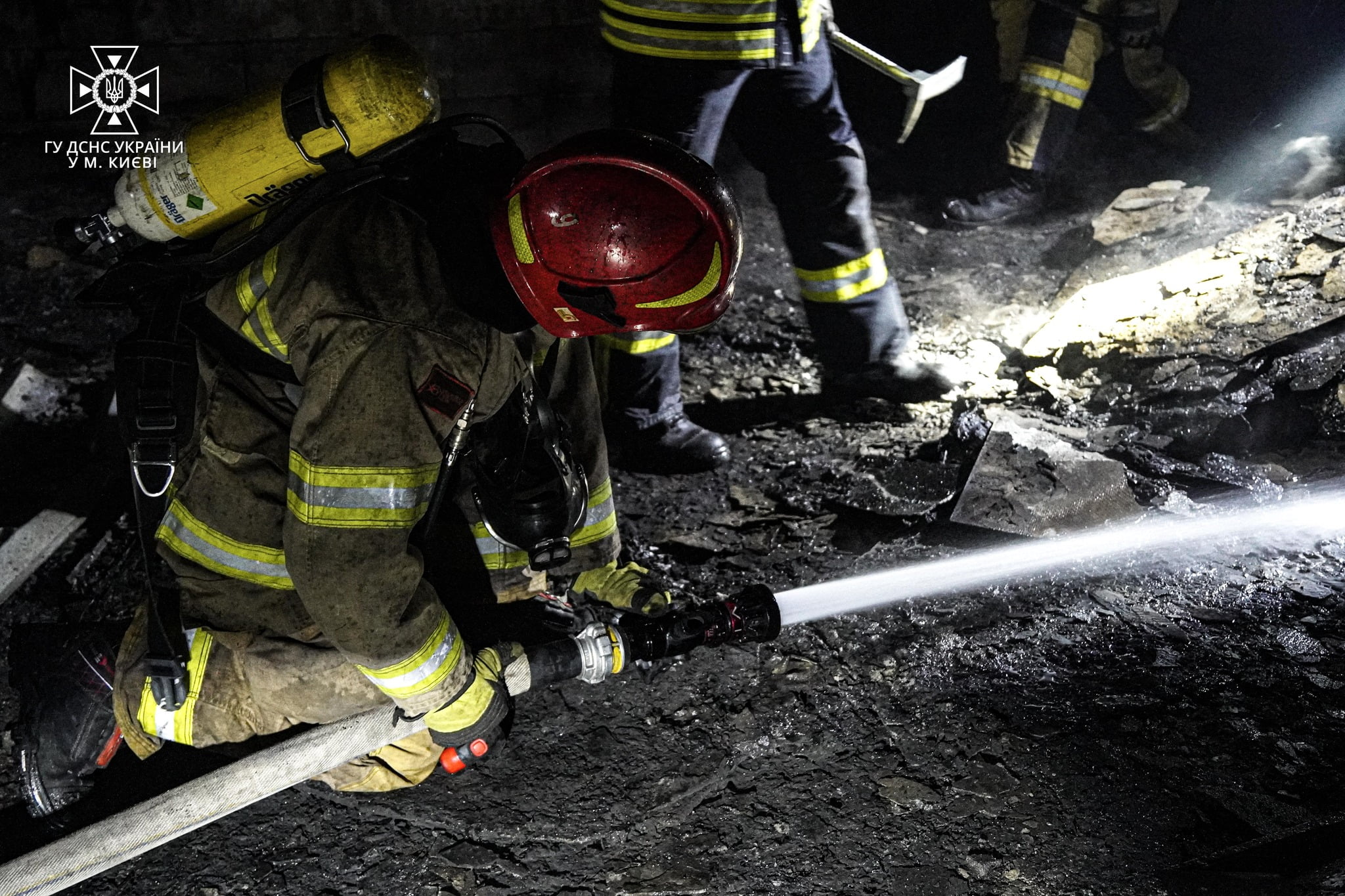 Пожежа в Святошинському районі столиці