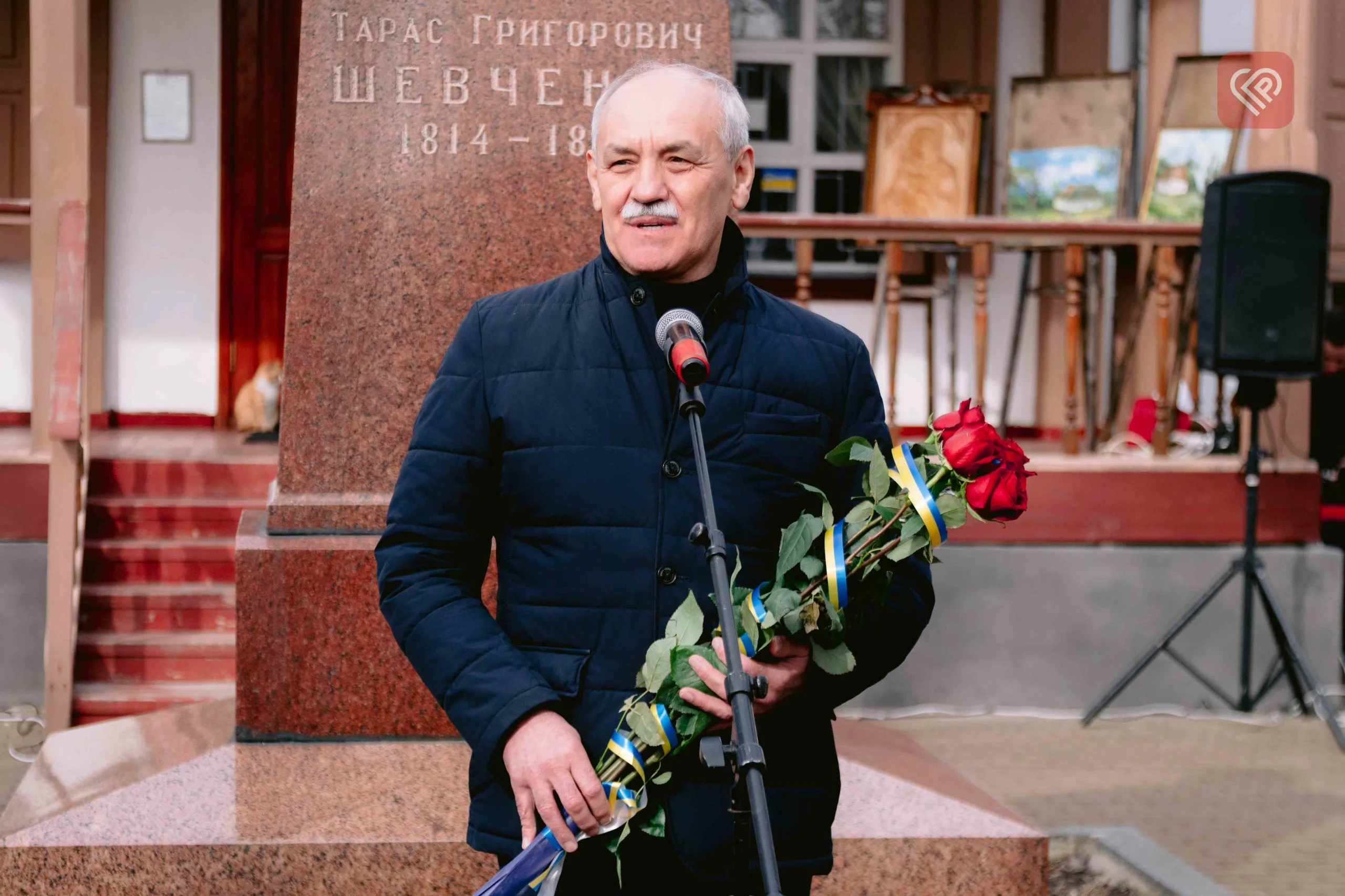 Сьогодні у Переяславі відбувся урочистий мітинг з нагоди 209 річниці від дня народження Тараса Шевченка