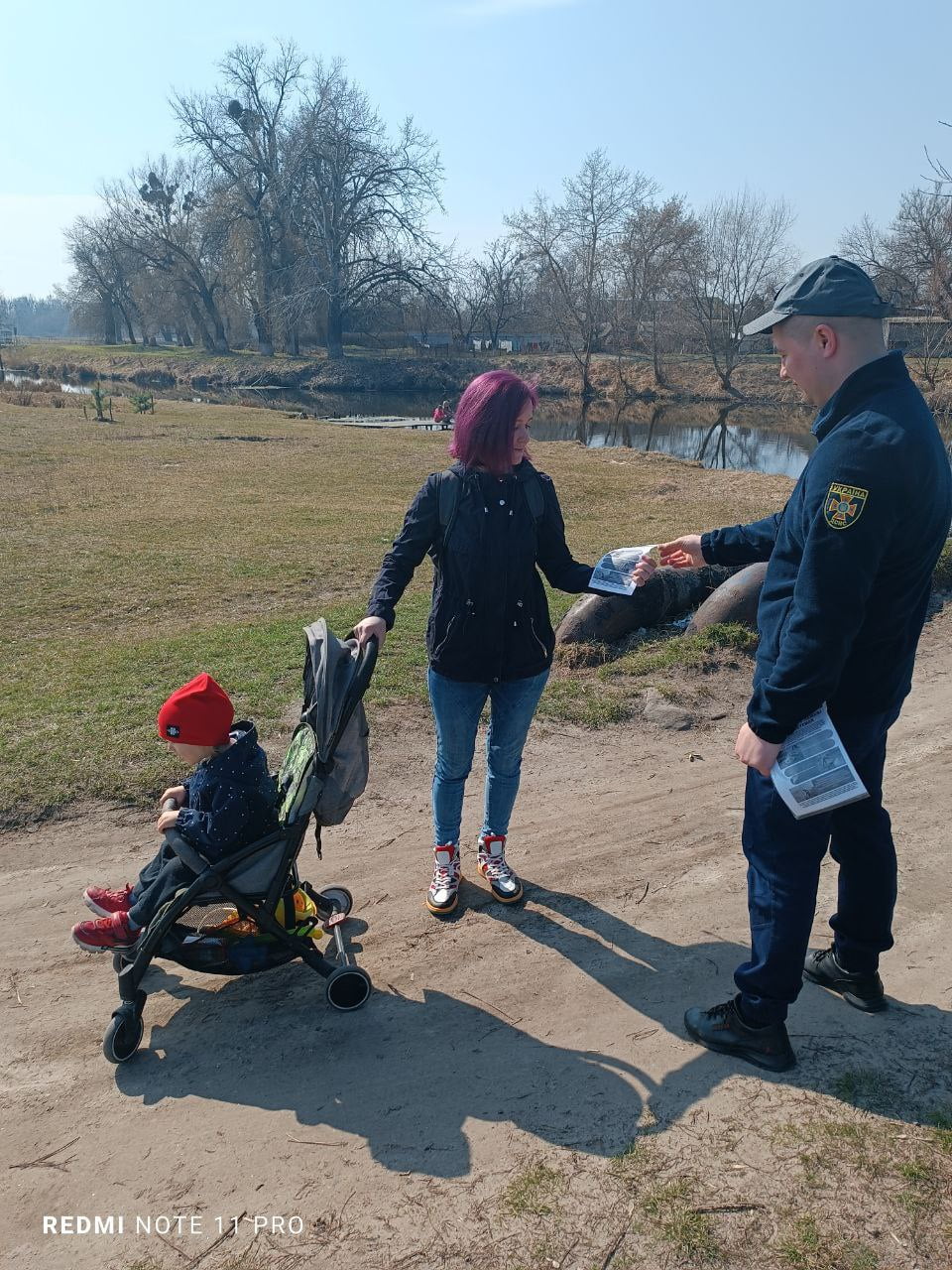 У Переяславі рятувальники провели рейд щодо виявлення осіб, які випалюють суху рослинність