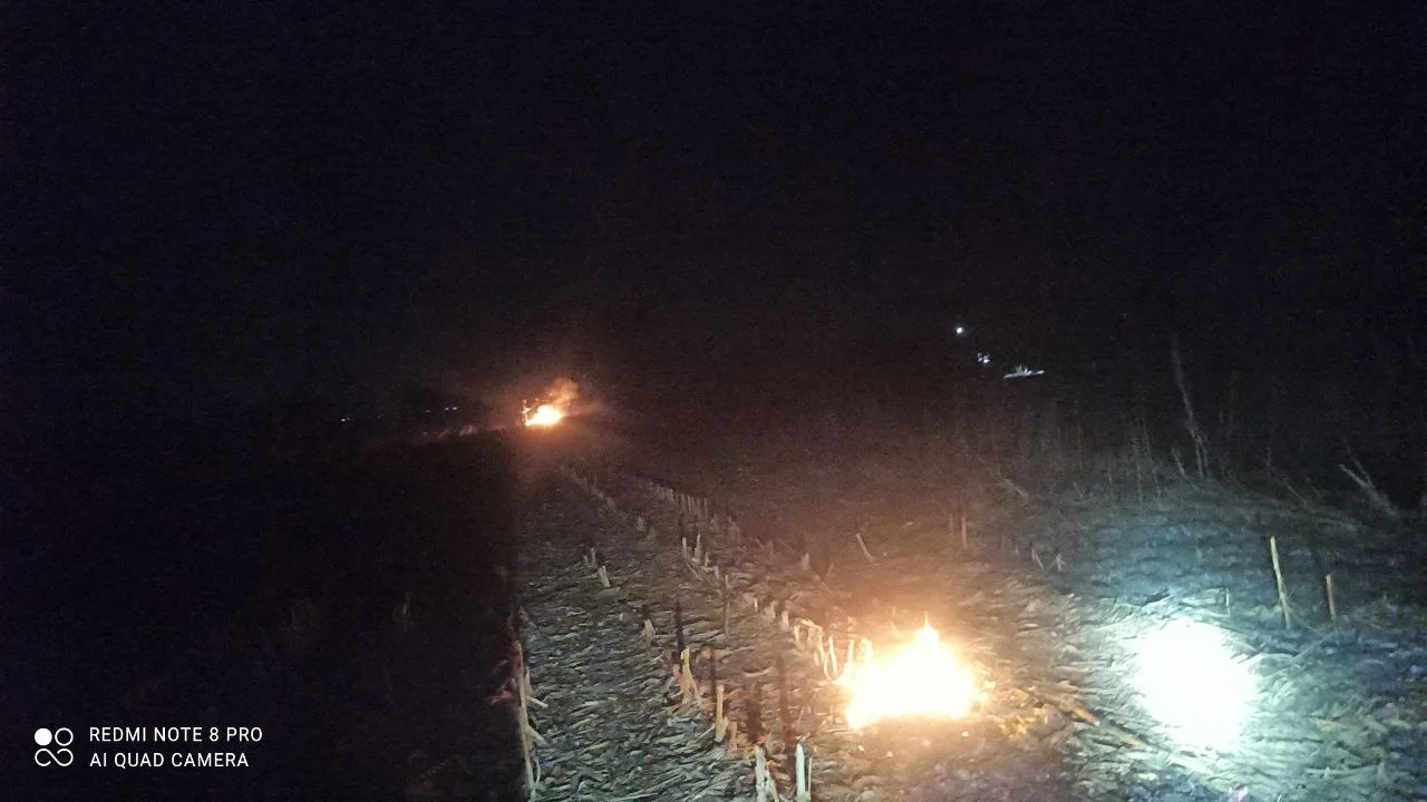 За минулу добу переяславські рятувальники тричі виїжджали для гасіння трав'яного настилу (фото)