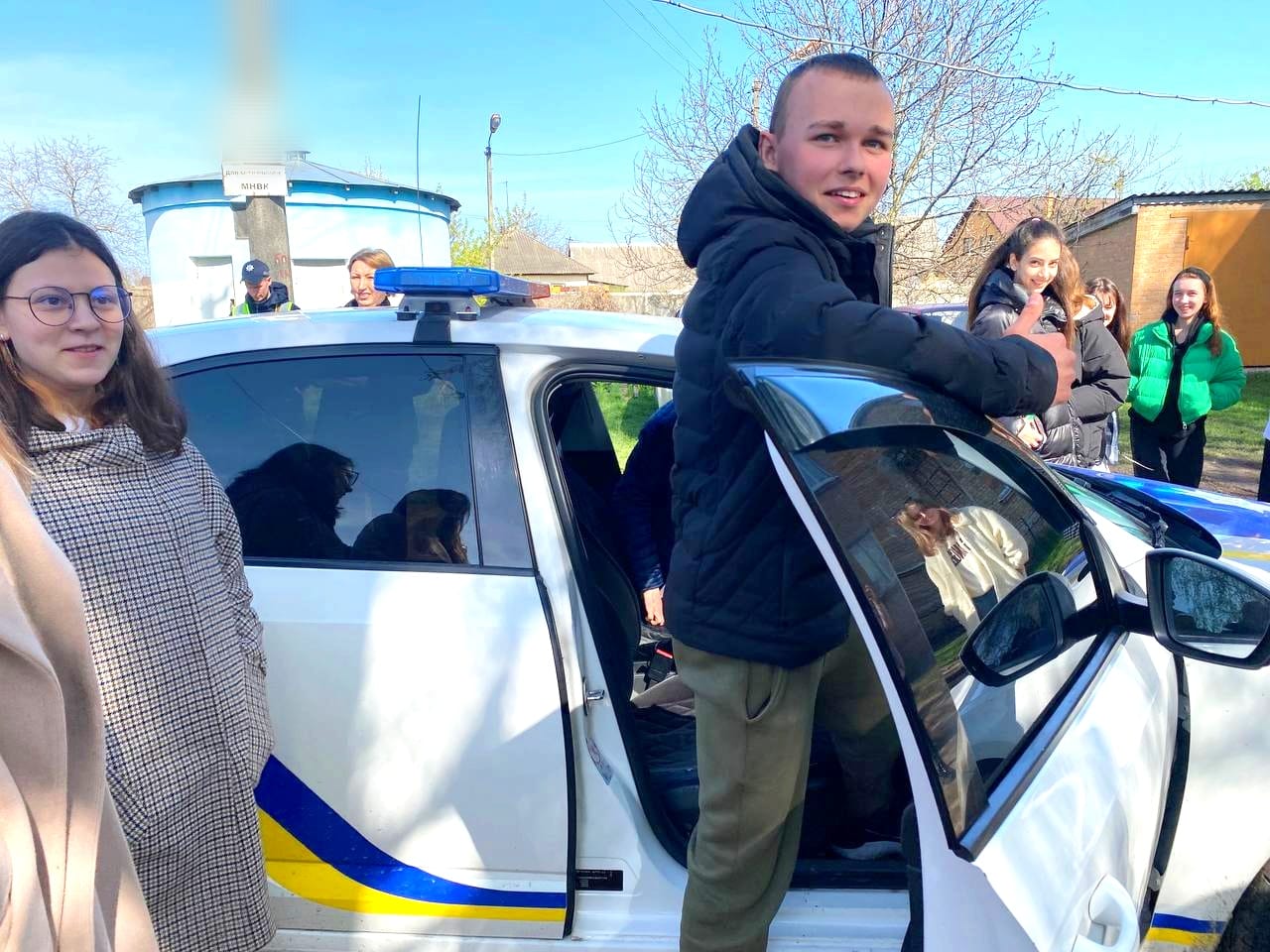 Поліцейські провели урок-застереження ліцеїстам імені Івана Мазепи в Переяславі