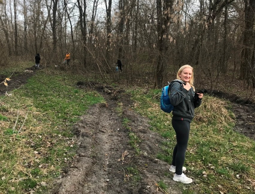 Екоактивісти Переяслава провели чергову толоку біля річки Трубіж