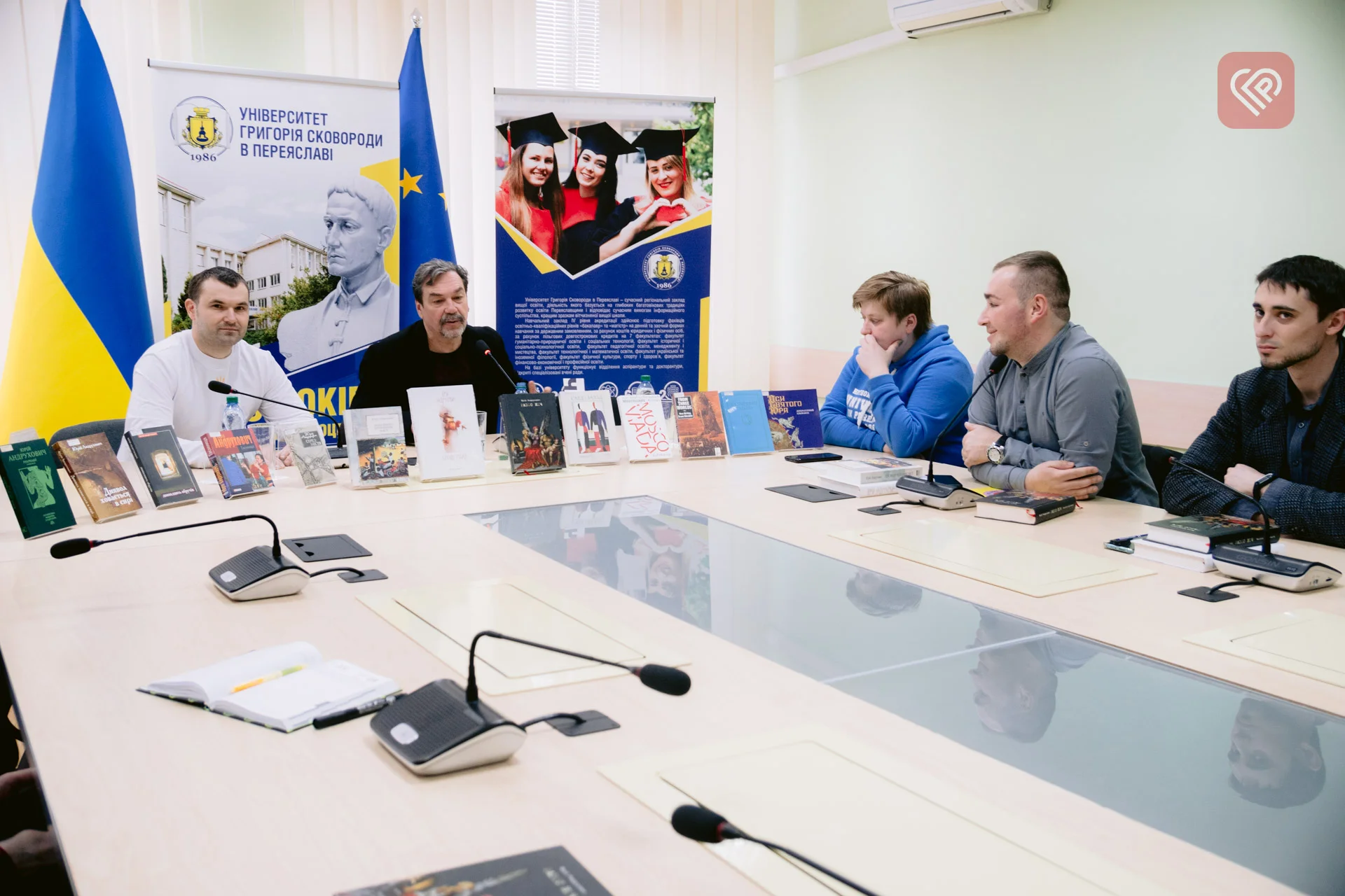 «Жодне випробування не дається ні людині, ні народу просто так»: знаний український письменник Юрій Андрухович відвідав Переяслав