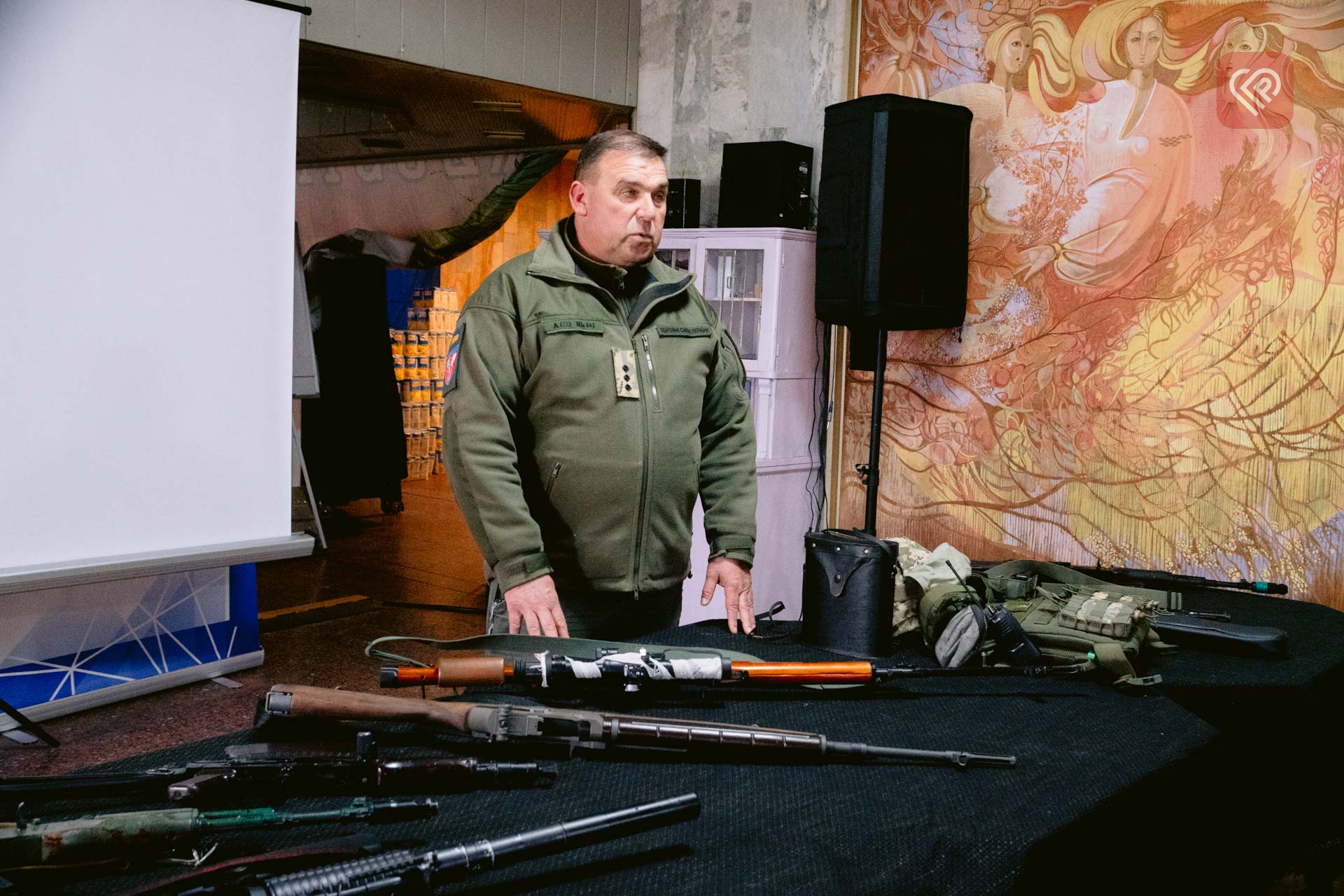 заступник командира 137 батальйону Валерій Мартишко