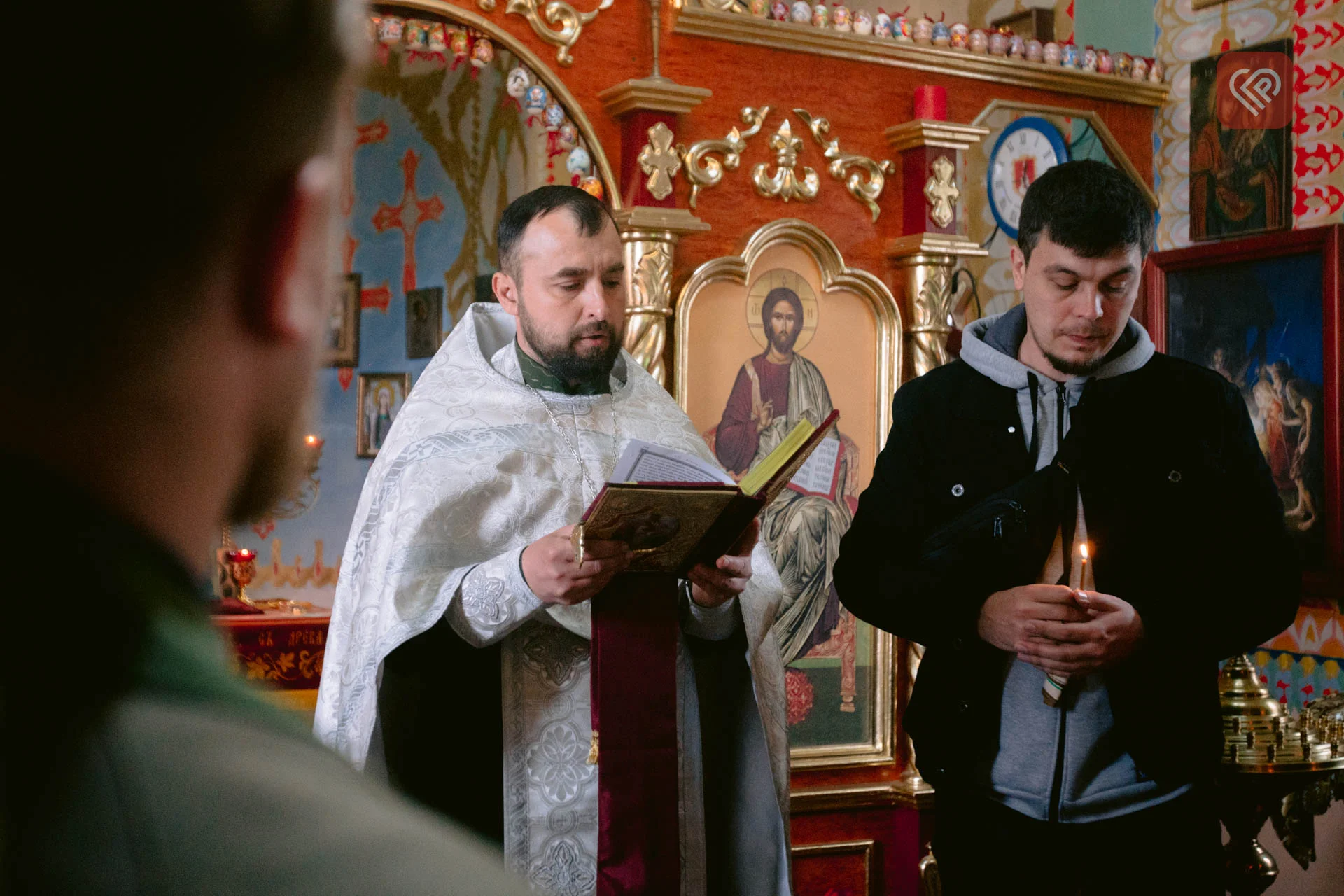 настоятель храму, капелан 43-ї окремо артилерійської бригади Дмитро Волошин