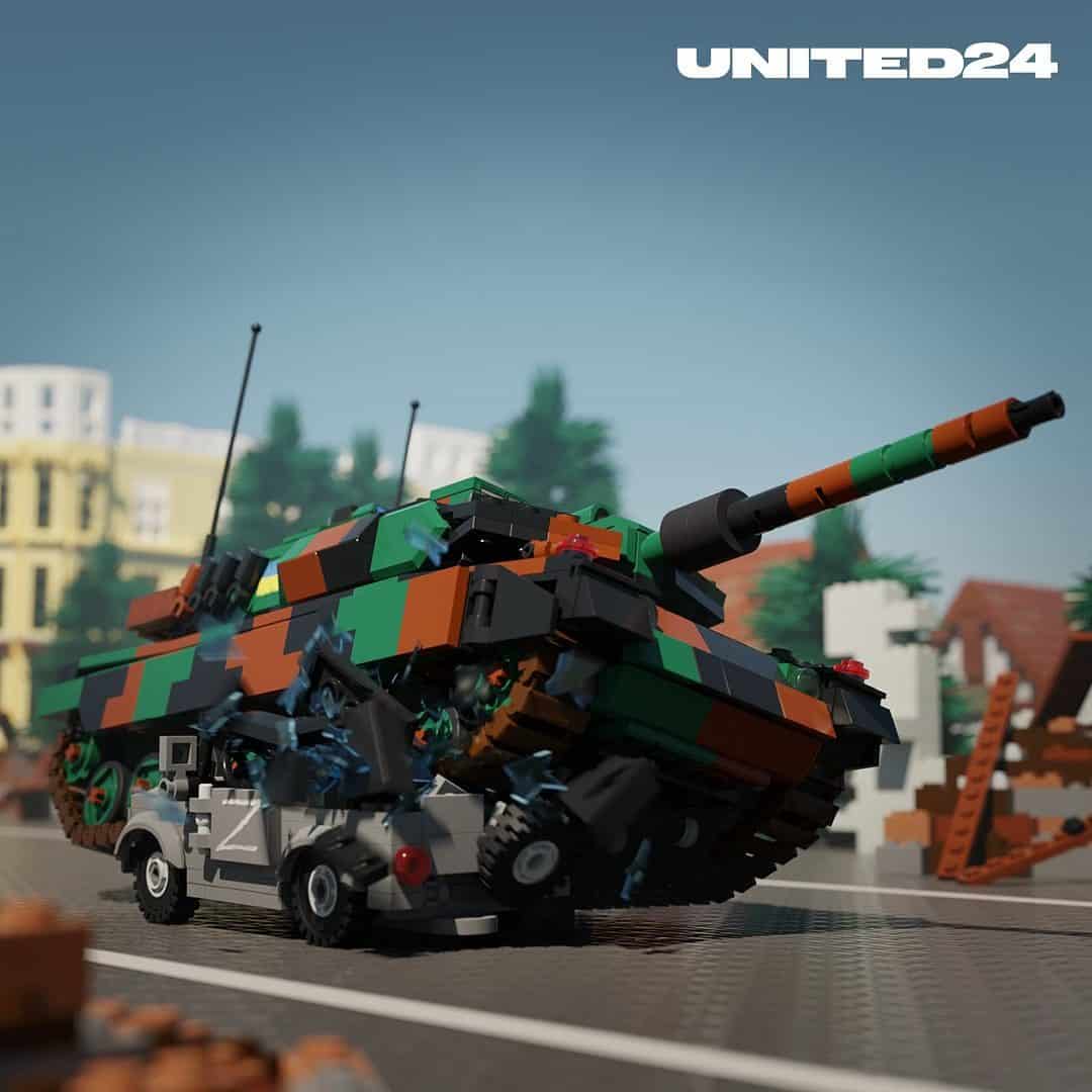 Brickmania Toys випустить мініфігурку Зеленського: відсоток з продажів спрямують на допомогу Україні