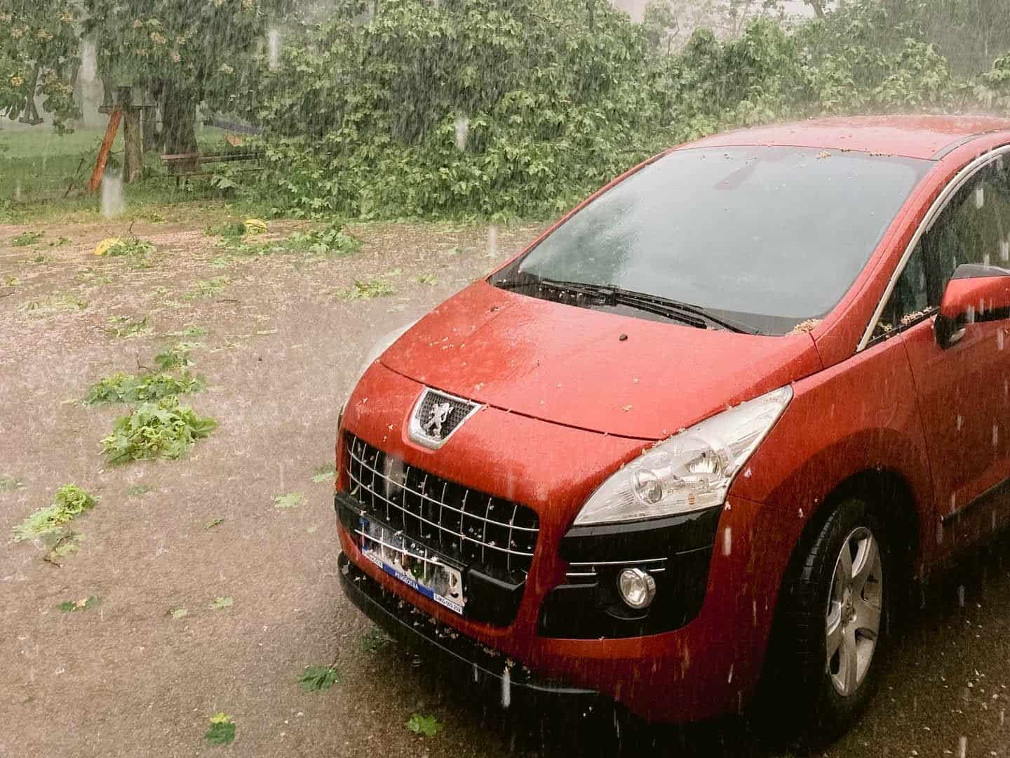 Наслідки негоди у Переяславі (фото та відео)