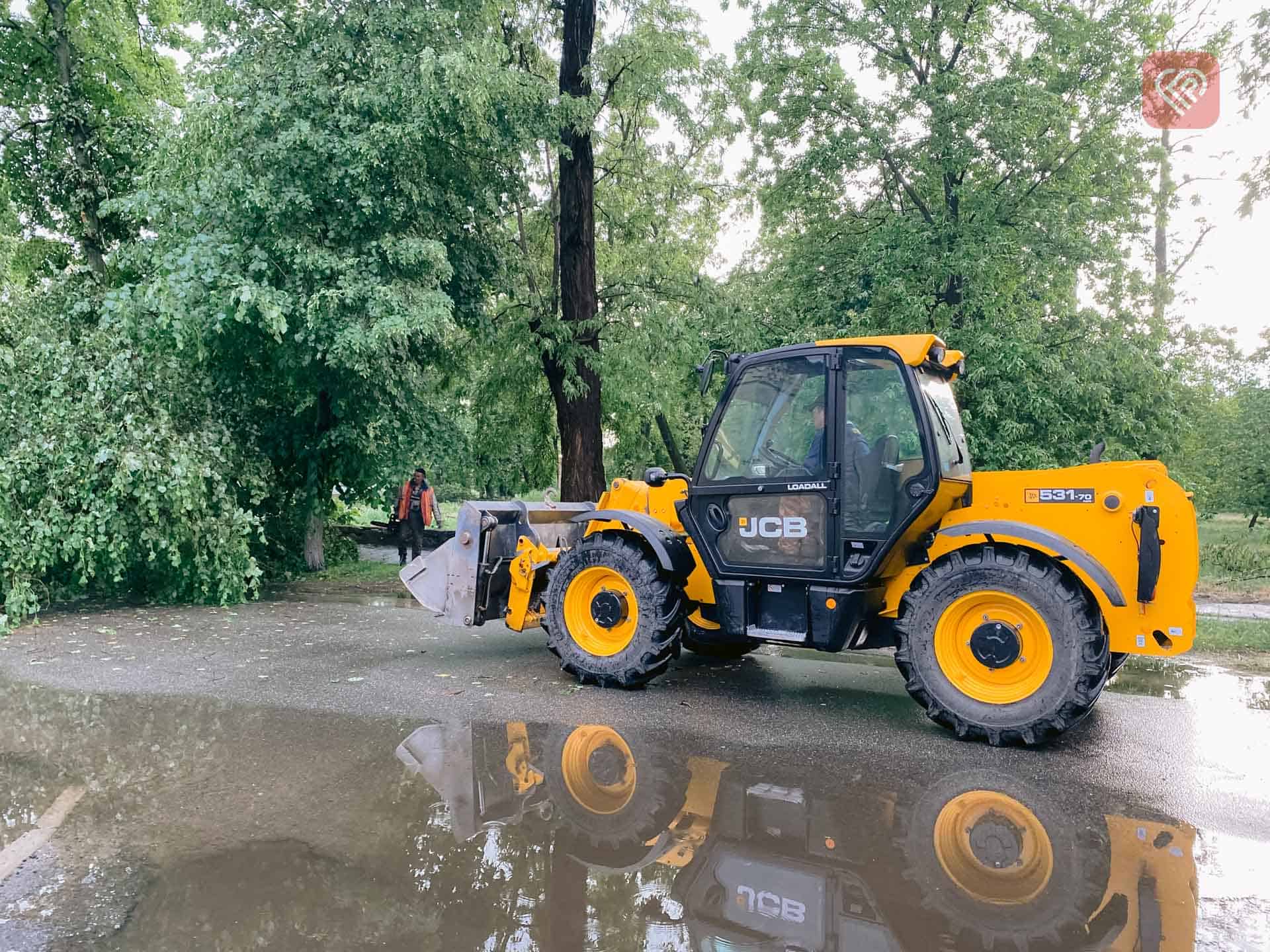 Наслідки негоди у Переяславі (фото та відео)