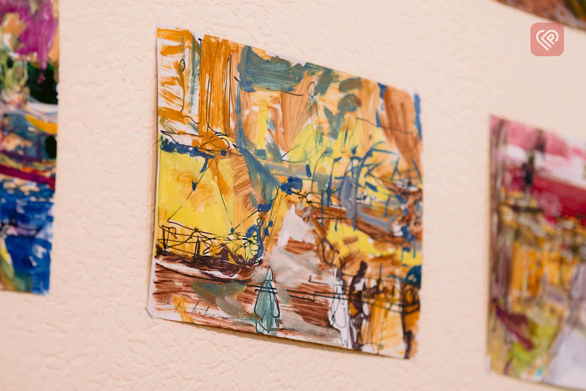 У Переяславі відкрили художню виставку місцевих митців «Stream»: вже влітку роботи поїдуть експонуватися до Європи